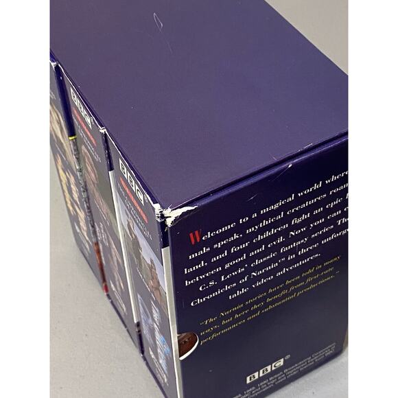 The Chronicles of Narnia Box Set Complete 6 VHS Tapes 1988-1990 C. S. Lewis BBC - Picture 13 of 14